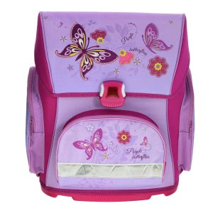 Ранец 37х30х17см OPTIMUM Violet Butterfly