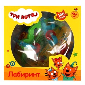 Логическая игра шар лабиринт Три Кота