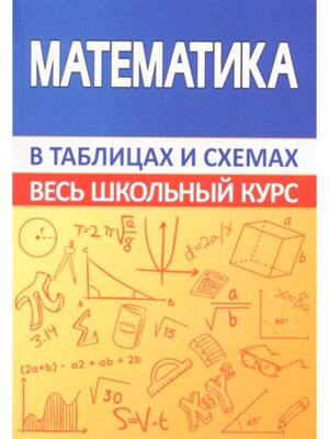 *Матем Весь школ курс в таблицах и схемах