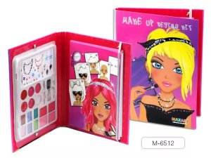 Альбом для творч Алина Визажист 40 л с накл и косметикой М-6512