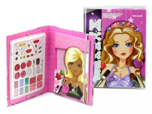 Альбом для творч Елена Макияж 40л с накл и косметикой M-6513