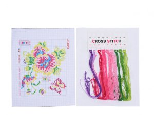 Набор для вышивания крестом В наборе схема канва белая с н 20 х 29 см