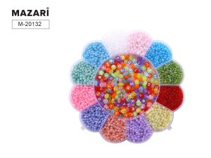 Набор бусин и бисера для творчества № 8 ЦВЕТОК M-20132