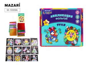 Аппликация фольгой Cartoon M-10009A