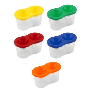 Стакан непроливайка двойной Стандарт ассорти-2 С-8999