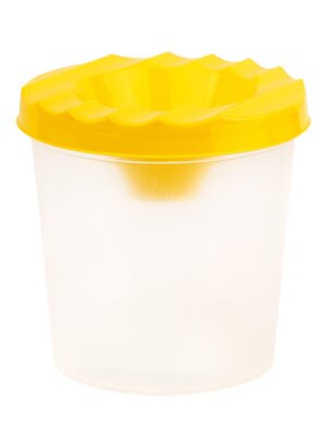 Стакан непроливайка одинарный стандарт Желтый С-8994