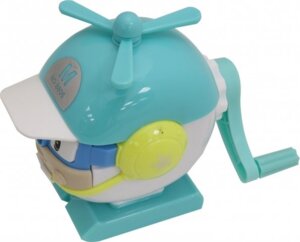 Точилка механическая 1отв Веселая команда с контейнером асс ТК-3554