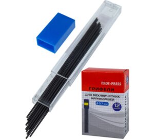 Грифели для механических карандашей d=0,7 mm, HB К-3934