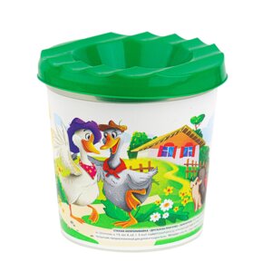 Стакан непроливайка одинарный Друзья на прогулке С-4782