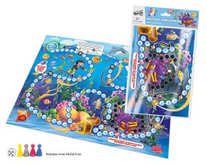Игра наст Ходилка Морское приключение А2 07110