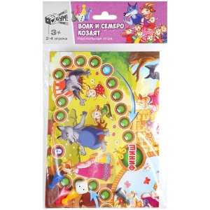 Игра наст Ходилка Волк и семеро козлят А3 07115