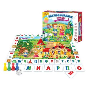 Игра наст Заколдованные буквы с Алисой и Никитой