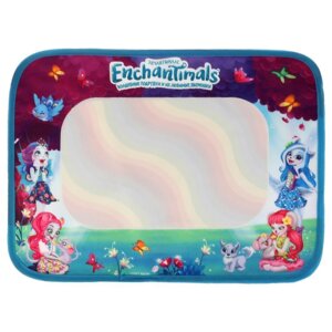 Умка Коврик для рисования водой Энчантималс 1 маркер 29*39 см в пак