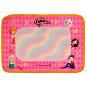 Коврик для рисования водой Царевны 1 маркер