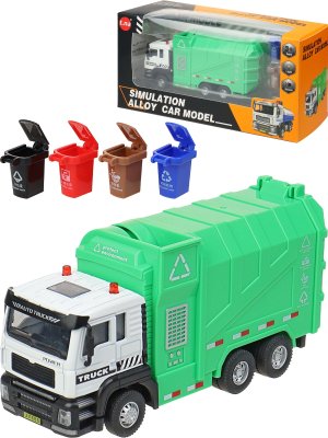 Машинка инерц метал 18,5см свет звук 3*AG13 бат в комп 2375275