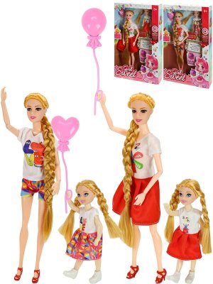 Кукла Мама 2 куклы 2 шарика шарнирная 30 см 2185920