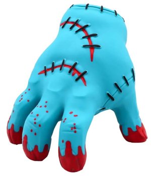 Тянучка голубая рука Zombie Hand Elasticorps 13см