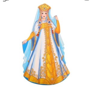 Плакат фигурный Людмила Ф-007490