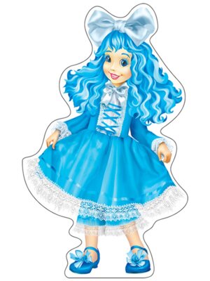 Плакат фигурный Мальвина Ф-5945