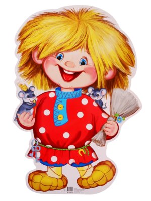 Плакат фигурный Домовенок Ф-8064