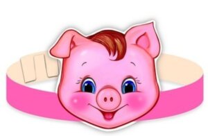 Ободок Поросенок МА-9380