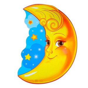 Плакат фигурный Месяц Ф-7656