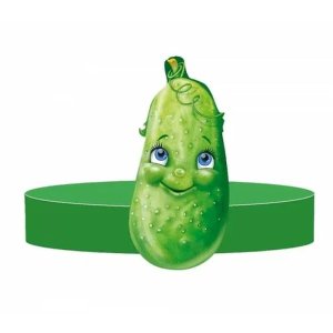 Ободок Огурец