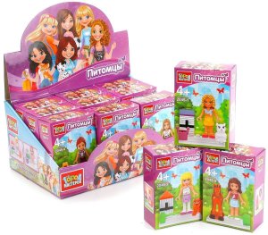 Конструктор Девочки с питомцами LL-2045-R
