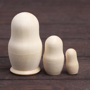 Матрешка под роспись 3 в 1  4315   2729161