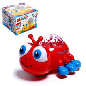 Игрушка муз Жучок световые и звуковые эфф цвета МИКС   7261494