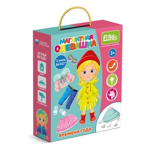 Магнитная игра одевашка Времена года ET05-006