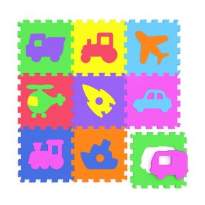 Коврик Транспорт 9 эл Развив игра 15-012