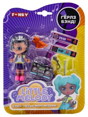 Игровой набор куколка в юбке Тейлор с музыкальными аксес