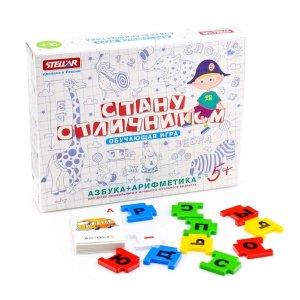 Игра Настол №24 Стану отличником Азбука