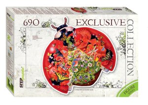 Паззл  690 Степ Божья коровка