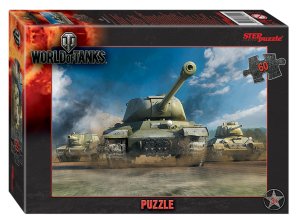 Паззл   60 Степ Танки World of Tanks 81140