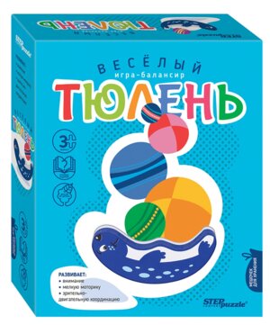 Игра Развив из дерева Веселый тюлень Балансир 89819
