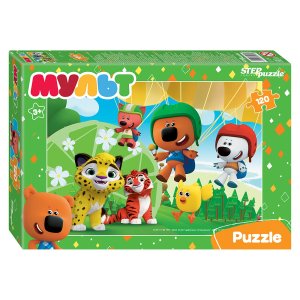 Паззл  120 Степ Ми ми мишки Сказочный патруль и др 75175