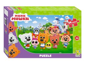 Паззл   24 Степ МАХI Мини мишки 90115