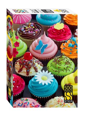 Паззл  500 Степ Капкейки Выгодный формат 99054