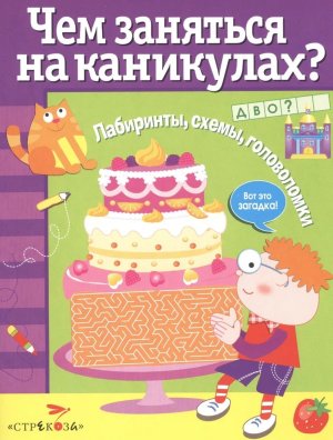 Чем заняться на каникулах Лабиринты Схемы Головоломки Вып 4