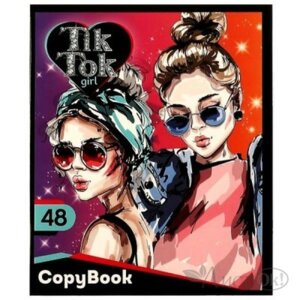 Тетрадь  48л Клетка Тик Ток GIRL диз 4 NS-48-73815-TT