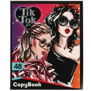 Тетрадь  48л Клетка Тик Ток GIRL диз 1 NS-48-73804-TT