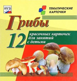 Карточки Грибы Н-203