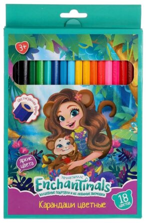 Карандаши 18цв ЭНЧЕНТИМАЛС  CPH-1-8-55403--E