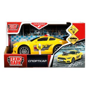 Модель Маш СПОРТКАР 15 см пласт свет звук инерц 2210A0254-2