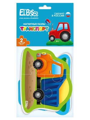 Магнитный пазл Транспорт