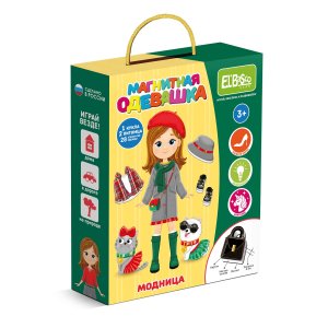 Магнитная игра одевашка Модница ET05-005