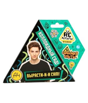 Научно познавательный набор Коллойдный сад Влад А4 модели Re агенты