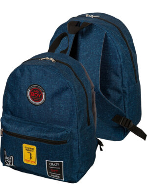 Рюкзак подростковый Patch Grunge 40x30x14 см 1 отд на молнии 1 передний карман 7032065